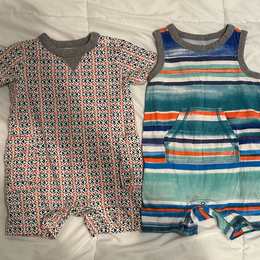 Tea Collection Romper Bundle 12-18 mo